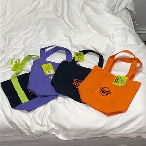 Trader Joe's Trick or Treat Canvas Tote Bags